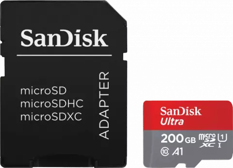 مموری کارت 200گیگابایت Sandisk مدل ULTRA A1