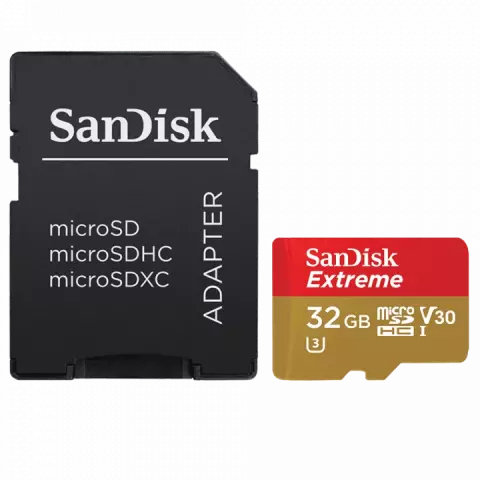 مموری کارت 32گیگابایت Sandisk مدل EXTREME SDSQXVF-032G-GN6MA