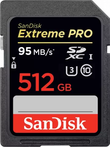 مموری کارت 512گیگابایت Sandisk مدل EXTREME PRO