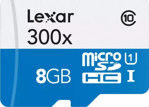 مموری کارت 8گیگابایت Lexar مدل High-Performance 300x