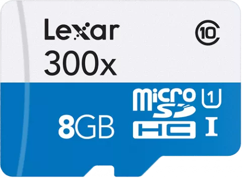 مموری کارت 8گیگابایت Lexar مدل High Performance 300x