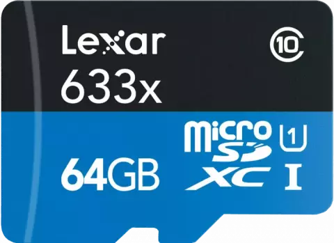 مموری کارت 64گیگابایت Lexar مدل 633X