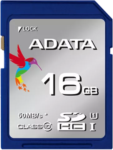 مموری کارت 16گیگابایت Adata مدل PREMIER ASDH16GUICL10-R