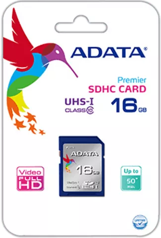 مموری کارت 16گیگابایت Adata مدل PREMIER ASDH16GUICL10-R