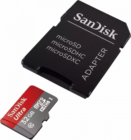 مموری کارت 32گیگابایت Sandisk مدل ULTRA SDSQUNC-032G-GN6MA