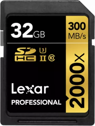 مموری کارت 32گیگابایت Lexar مدل PROFESSIONAL 2000X