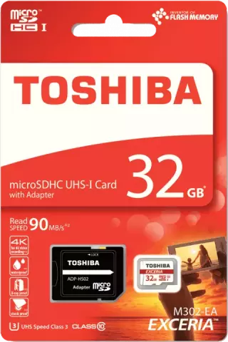 مموری کارت 32گیگابایت Toshiba مدل EXCERIA THN-M302R0320EA