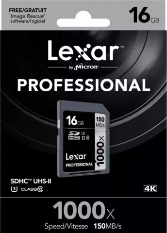مموری کارت 16گیگابایت Lexar مدل PROFESSIONAL 1000X