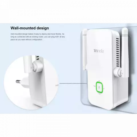 توسعه دهنده شبکه TENDA مدل A301