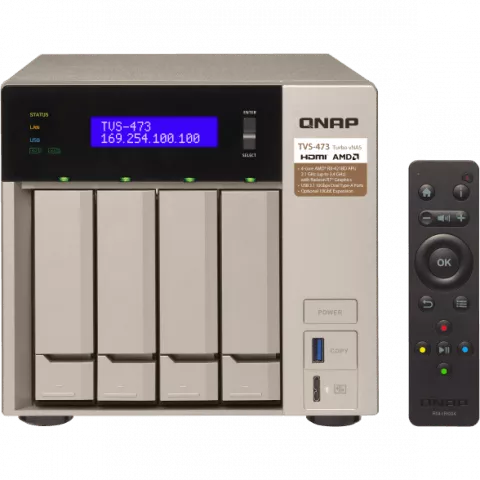 ذخیره ساز تحت شبکه QNAP مدل TVS-473-8G