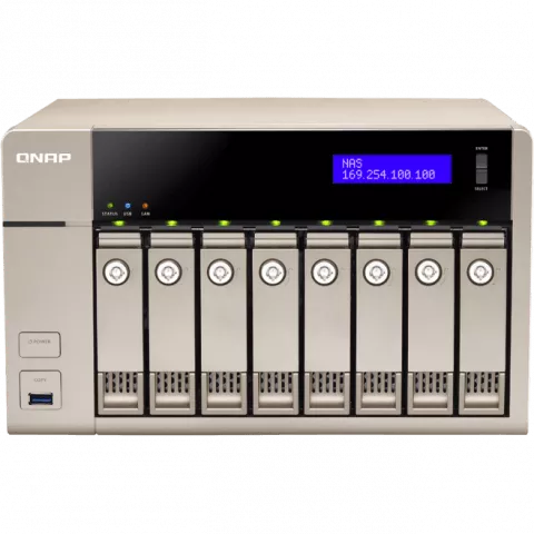ذخیره ساز تحت شبکه QNAP مدل TVS-863-4G