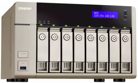 ذخیره ساز تحت شبکه QNAP مدل TVS-863-4G