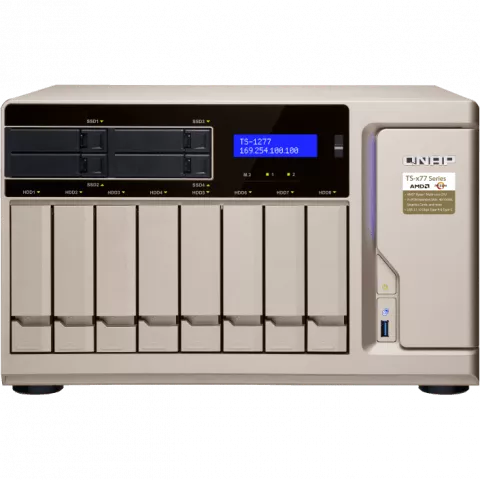 ذخیره ساز تحت شبکه QNAP مدل TS-1277-1600