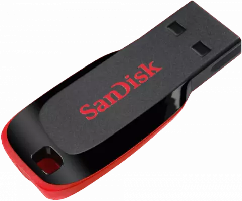 فلش مموری 4گیگابایت Sandisk مدل CRUZER BLADE
