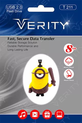فلش مموری 8گیگابایت Verity مدل 008G-V2 T211