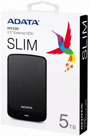 هارد اکسترنال 5 ترابایت Adata مدل SLIM HV320