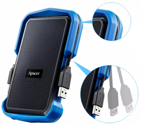 هارد اکسترنال 2 ترابایت Apacer مدل AC631
