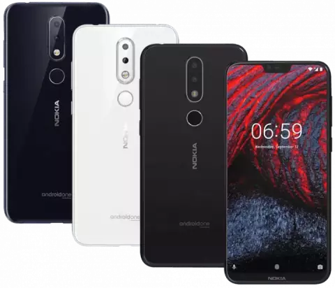 گوشی موبایل 64 گیگابایت NOKIA مدل 6.1 PLUS 2018