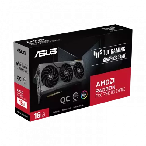 کارت گرافیک ASUS مدل TUF Gaming Radeon RX 7900 GRE OC Edition 16GB GDDR6