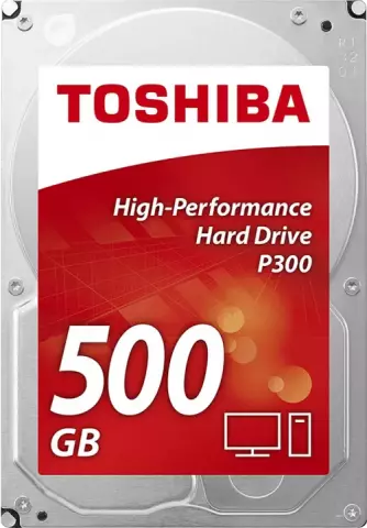 هارد اینترنال 500گیگابایت Toshiba مدل P300 HDWD105